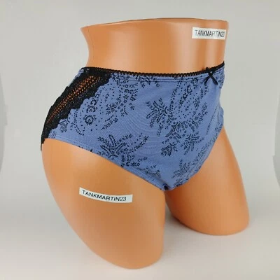 Bragas Lane Bryant Cacique Hipster 18/20 púrpura azul encaje periwinkle Foto 1 de 4