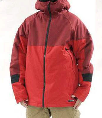 686 Static Insulated Snowboard Jacket (M) Red Colorblock M0W114-RED - Image 1 of 2