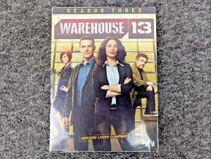 Warehouse 13: Season Three 3 (DVD, 2012, 3-Disc Set) Brand New - Picture 1 of 2