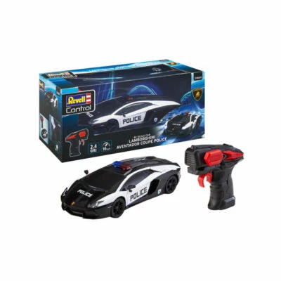 Revell Control RC Scale Car Lamborghini Aventador Coupé Police Ferngesteuert - Bild 1 von 4