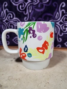 Starbucks - Vines and Flowers 2016 Design - 12 Oz. white Coffee Mug (see pics) - Picture 1 of 10