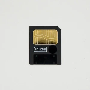 Fujifilm Smart Media Card 16MB - MG 16SW - Made in Japan - Picture 1 of 2