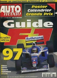 AUTO HEBDO Nr. 1074 26.02.1997 FÜHRUNG F1 1997 106 S16 HONDA NSW FERRARI 355 SLK 200 - Bild 1 von 1