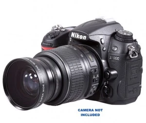 VIVITAR Photo® 52MM X43 WIDE ANGLE MACRO FOR NIKON D3100 D3200 D3300 D5000 D5100 - Picture 1 of 1