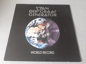 LP VAN DER GRAAF GENERATOR " WORLD RECORD " 1976 PRESS UK - Bild 1 von 3