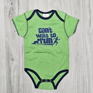 Teddy Boom Einteiler Baby Jungen 6-9 Monate blau grün - Bild 1 von 8