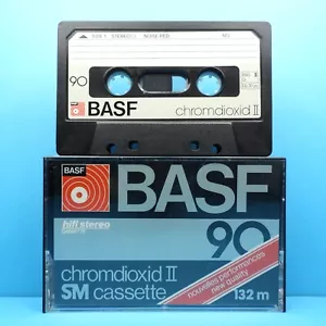 🍒 1x BASF Chromium Dioxide II 90 * IEC II Type 2 * Cassette Tape кассета * 1980 - Picture 1 of 3