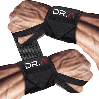 DOCTOR-DEVELOPED GYM WRIST WRAPS/LIFTING WRIST STRAPS FOR WEIGHTLIFTING - Image 1 of 4