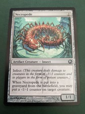 Necropede Scars of Mirrodin NM/LP Artifact Uncommon MAGIC GATHERING CARD