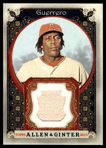 2023 Topps ALLEN & GINTER VLADIMIR GUERRERO RELIC ANGELS - Picture 1 of 2