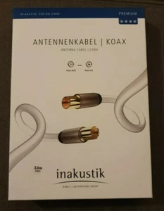 Inakustik Antennenkabel Koax 3m OVP NEU - Bild 1 von 4