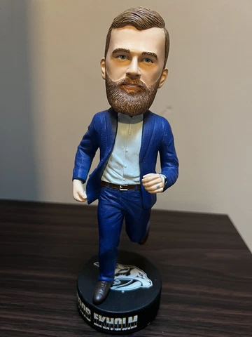 RARE Nashville Predators MATTIAS EKHOLM Bobblehead NHL Hockey Collectible Oilers Cover