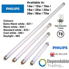 PHILIPS T8 FLUORESCENT TUBES - 18