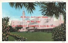 FL, Ormond Beach, Florida,  Coquina Hotel, Exterior View, Curteich No 1A2235