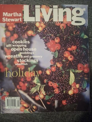 Martha Stewart Living December 1993 January 1994 Christmas Holiday issue - Image 1 of 2