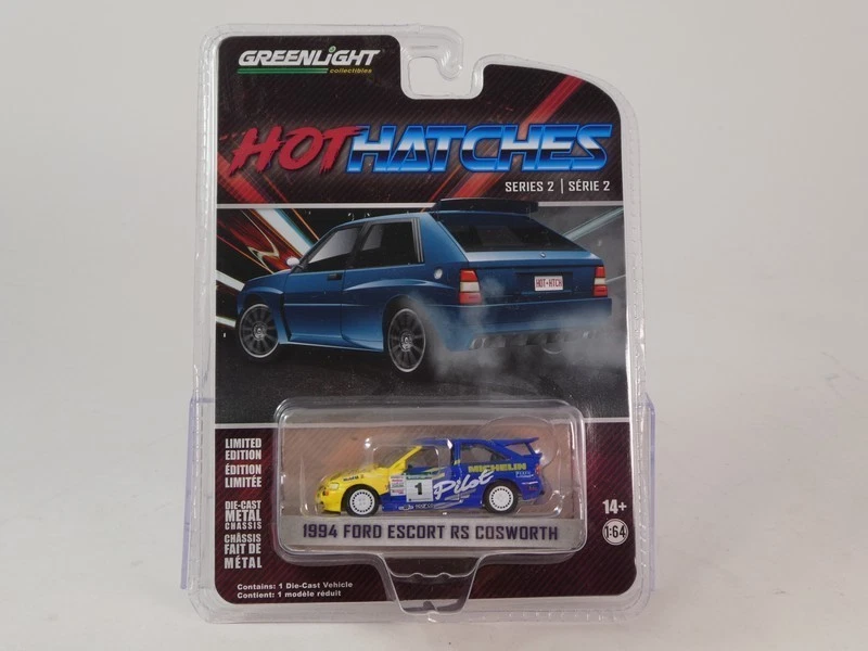 Greenlight Ford Escort RS Cosworth #1 Pilot Michelin 1993 1/64 63020-E - Immagine 1 di 1
