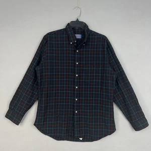 Camisa Pendleton De Colección Para Hombres Grande Negra Ventana Lana EE. UU. 90 Vestido Retro - Imagen 1 de 16