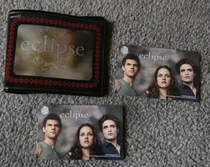 NEW Burger King Twilight Hologram Eclipse Wolf Bifold Vinyl Plastic Wallet - Picture 1 of 4