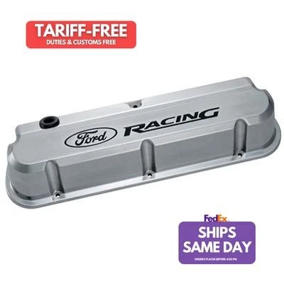 Juego de cubierta de válvula inclinada para Ford 302-138, Sbf Alm - se adapta a la pieza de rendimiento pulida de borde Foto 1 de 4