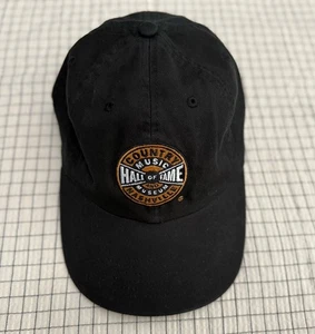 country music hall of fame and museum nashville one size black cotton adjustable - Picture 1 of 13