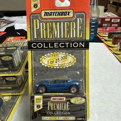 1995 MATCHBOX PREMIERE COLLECTION CORVETTE STINGRAY SELECT CLASS SERIES 2 CAR - Image 1 of 3