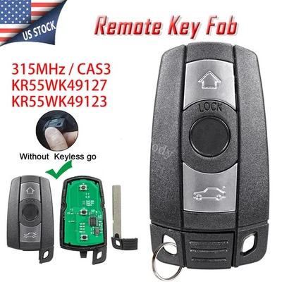 Mando a distancia llave coche BMW 328i xDrive 328xi 2006 2007 2008 2009 2010 2011 3Btn Foto 1 de 4