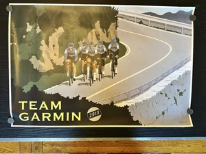 Team GARMIN 2013 Bicycle Cycling Poster 20" x 30"! - Picture 1 of 3