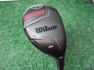 Mint Wilson Staff Dynrpwr 25 degree 5 Hybrid Hzrdus Smoke Rdx 5.0 Senior Flex - Picture 1 of 4
