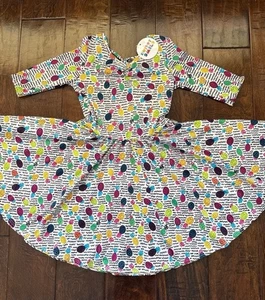 *NWT* DotDotSmile Size 5/6 Colorful Pineapples Ballerina Dress - Picture 1 of 6