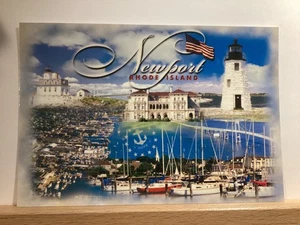 Grüße aus Newport, RI - Vintage Postkarte - Bild 1 von 3