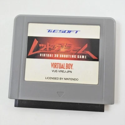 Virtual Boy RED ALARM Cartridge Only Nintendo 0162 vb - Image 1 of 4