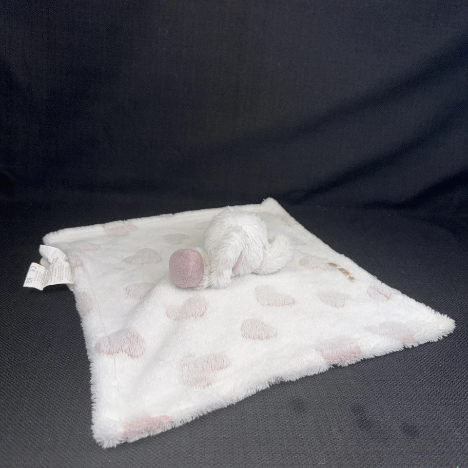 Mantas y Más Allá Corazón de Elefante Lovey 14" Peluche Animal Bebé Juguete Manta Foto 1 de 4