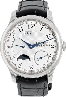 F.P. Relógio automático Journe Octa Lune AL2-PT platina mostrador branco 40mm - Imagem 1 de 4