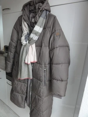 Camel active Damen 44 Damenjacke Steppmantel mit Schal Winterjacke Wintermantel - Bild 1 von 4