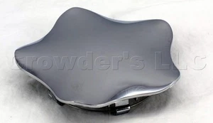 Chrome Wire Wheel Center Spinner Curved Hub Cap New Never Installed - Picture 1 of 2
