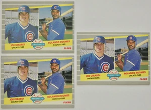 1989 Fleer Baseball Joe Girardi 3x Rookie Card Lot NM #644 Cubs Yankees Phillies - Bild 1 von 2