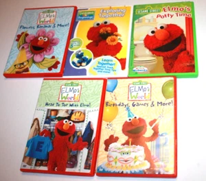 Lot of 5) Sesame Street DVD's - Picture 1 of 19