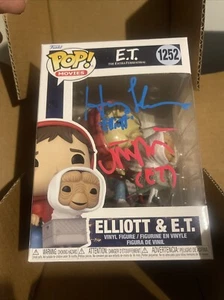 Elliot und ET Schauspieler signiert ELLIOT & E.T BIKE 1252 COA SELTEN - Bild 1 von 11