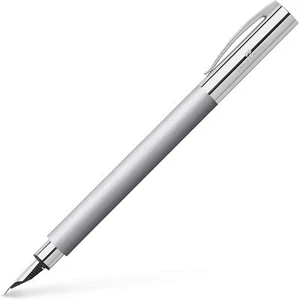 148390 Ambition Stylo plume Largeur de trait M Inox/argenté - Photo 1/4