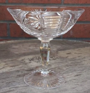 B#110 Crystal Compote Unknown Manufacture - Picture 1 of 9