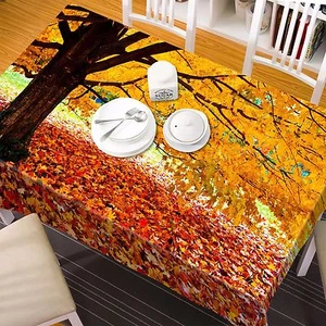3D Autumn 8300 Tablecloth Table Cover Cloth Birthday Party Event AJ WALLPAPER AU - Picture 1 of 1
