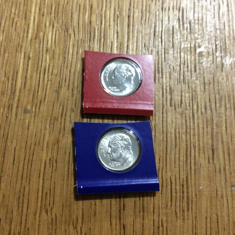 2015 BU Roosevelt Dimes P-D from mint set Cover