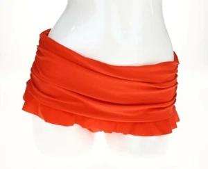 Profile Gottex Womens Coral Tutti Frutti Ruffle Red Swim Skirt Bottom Size 12 - Picture 1 of 3
