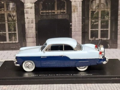 ESVAL MODEL 1/43 - WILLYS AERO BERMUDA 2-DOOR HARD-TOP 1955 - Immagine 1 di 4