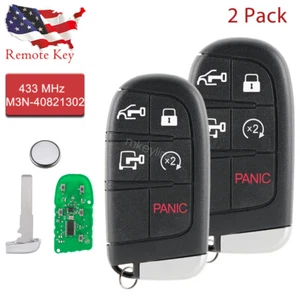 2 For 2022 2023 2024 2025 Ram ProMaster 1500 2500 3500 Smart Remote Key Fob 5B - Picture 1 of 8