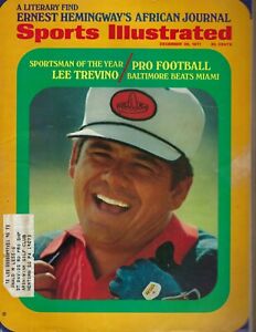 1971 12/20 Sports Illustrated magazine golf Lee Trevino Sportsman Year FAIR