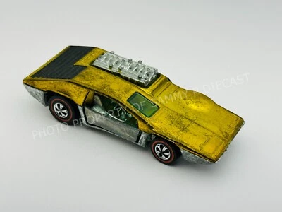 Hot Wheels Redline SIDE KICK Gold HK Very Nice !!! - Image 1 of 4