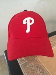 Vintage Phillies New Era Plain Logo Snapback Hat Cap MLB - Picture 1 of 9