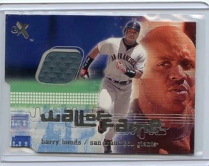 2001 Fleer E-X Wall of Fame Barry Bonds San Francisco Giants - Foto 1 di 2