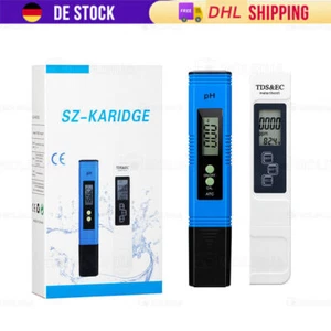 Digital Wasser Tester PH Wert Prüfer Chlor Messgerät Messer Water Aquarium Pool. - Bild 1 von 12
